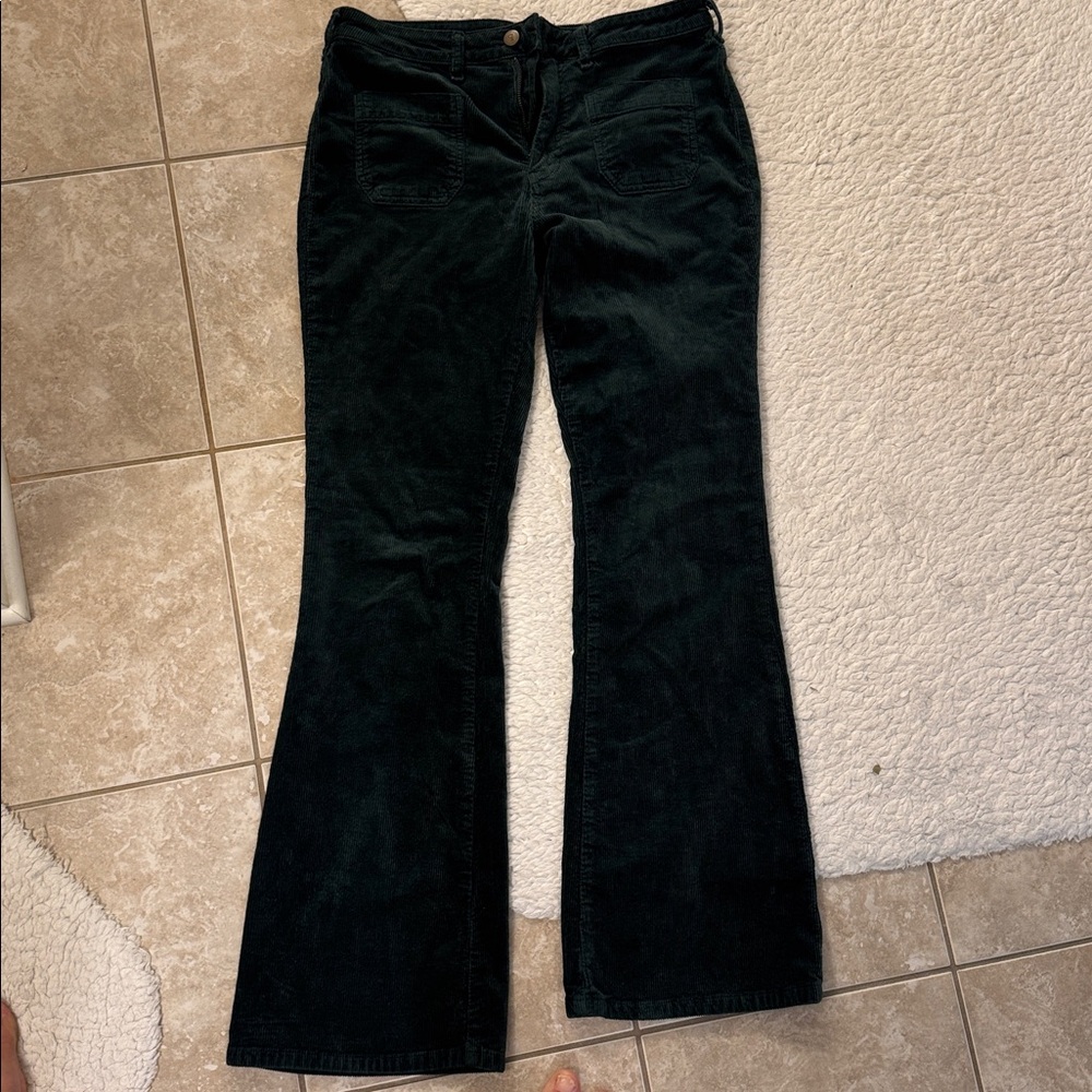 Pilcro Black Flare Pants